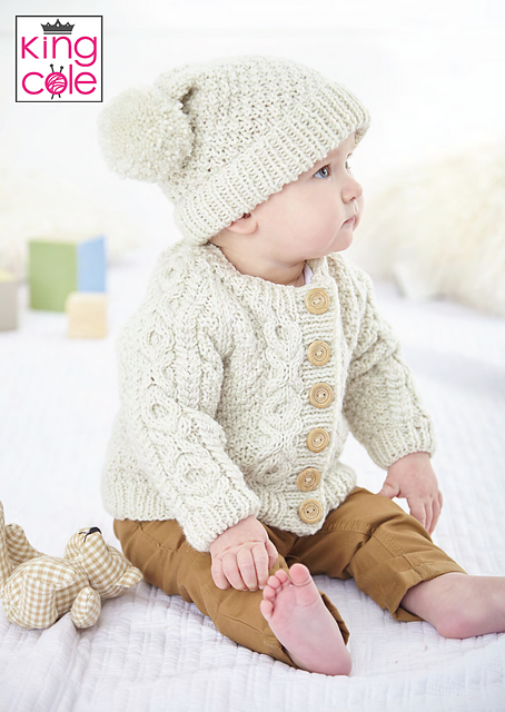 6015 Cardigans and Hat