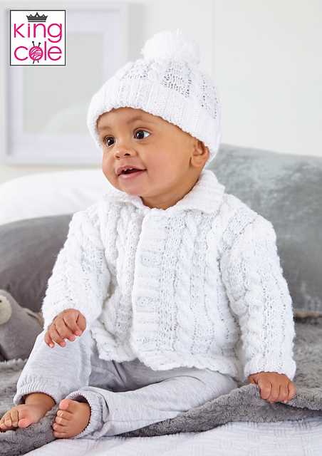 5928 Jacket, Hat, Mitts and Blanket
