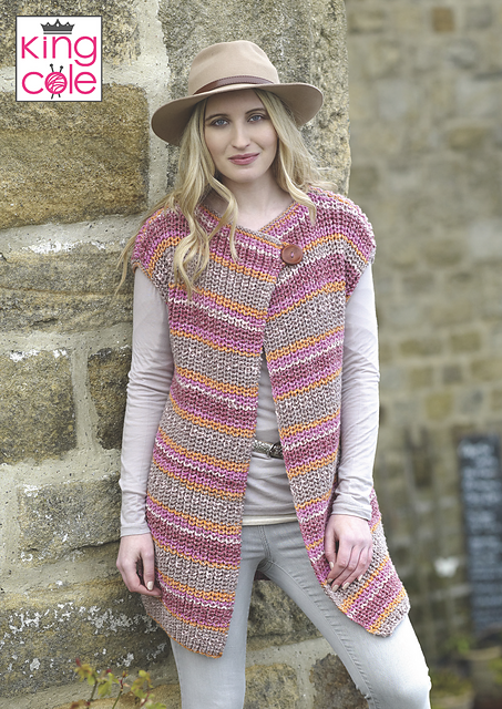 4605 Ladies Waistcoats