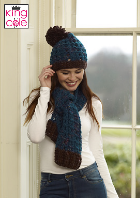 4614 Sweater, Pullover, Hat and Scarf