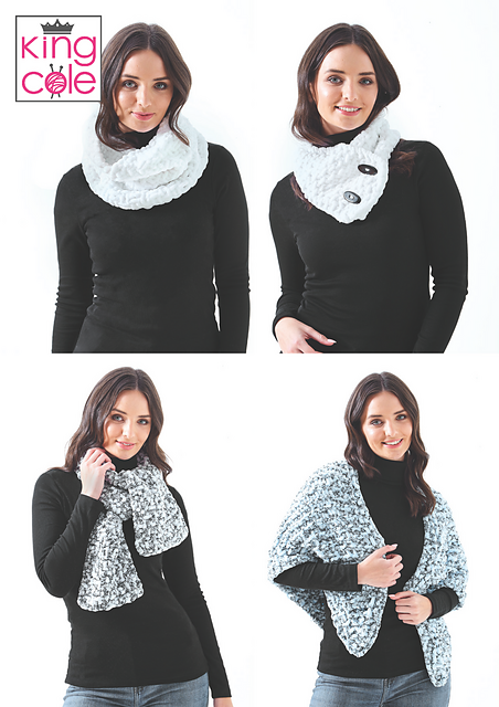 5976 Cowl and Scarves