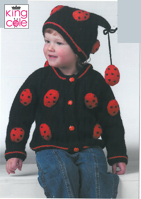 2846 Sweater, Jacket and Hat