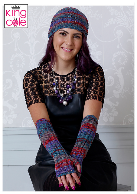 4639 Scarf, Hat Gloves & Polo Neck Warmer