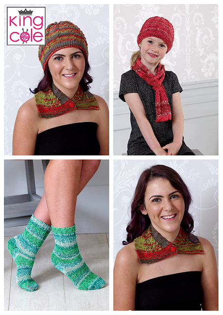 4640 Neck Wrap, Hat, Scarf and Socks