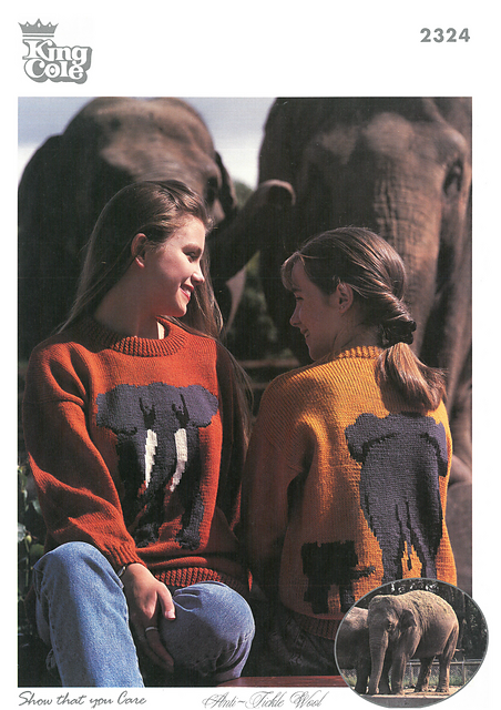 2324 Elephant Sweater