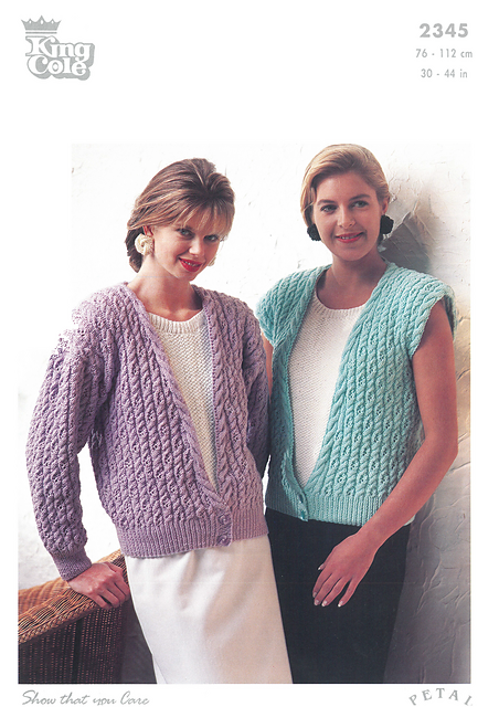 2345 Cardigan, Waistcoat and Vest Top