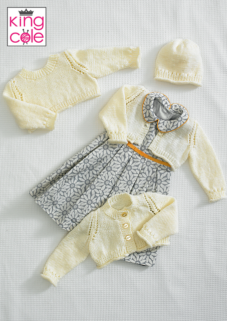 4153 Cardigan, Top and Hat