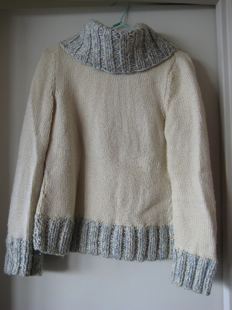 Pull col boule