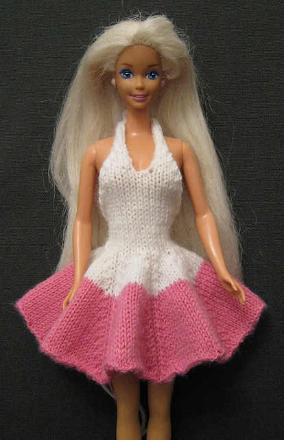 #0209 Cherry and White Dress