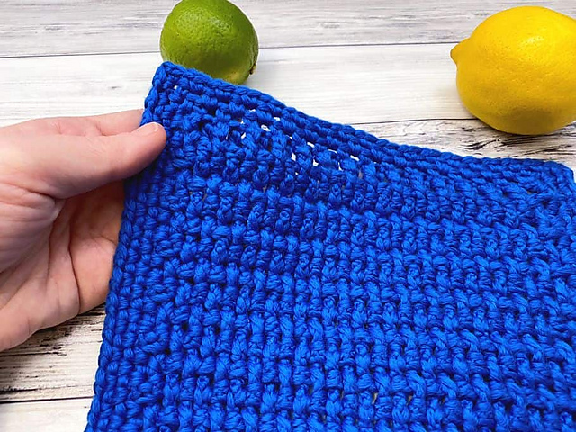 Textured Cotton Dishcloth