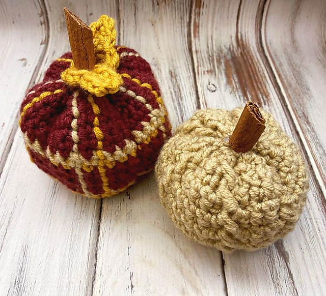 Tartan Plaid Pumpkin