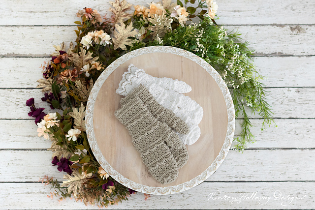 Layer Cake Lace Mittens