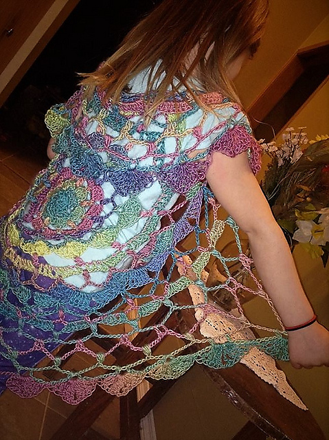 Mandala Boho Vest for Kids