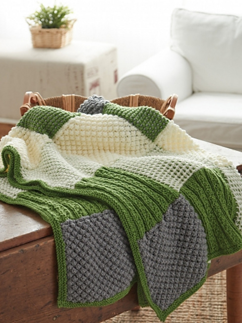 Textured Afghan