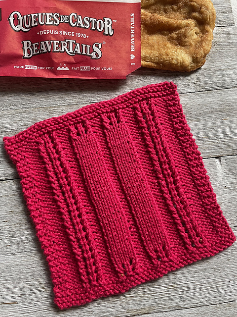 Beaver Tail Dishcloth