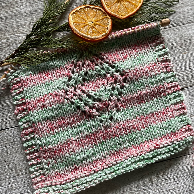 Jingle All the Way Dishcloth