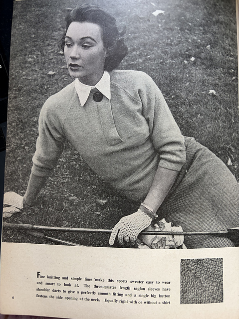 Raglan Sleeve Sweater
