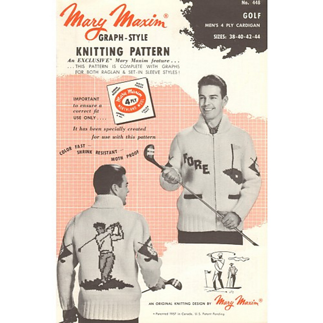Golf Cardigan #448
