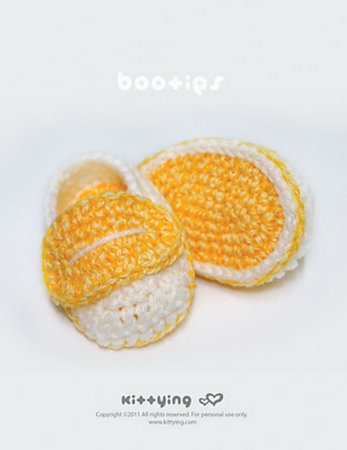 Ravelry: Baby Boy Booties pattern by Kittying Ying