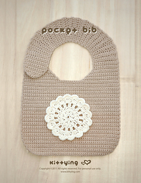 Pocket Bib Crochet