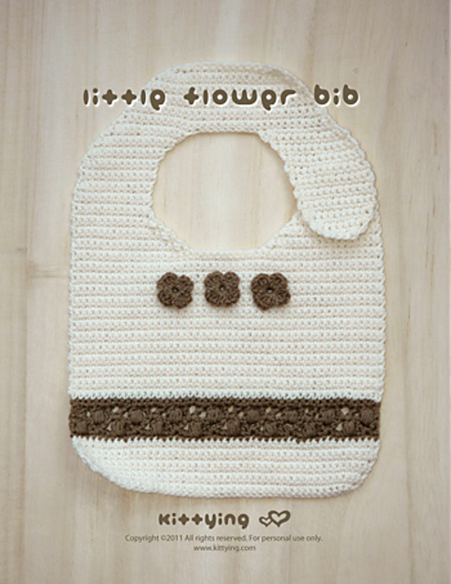 Little Flower Bib