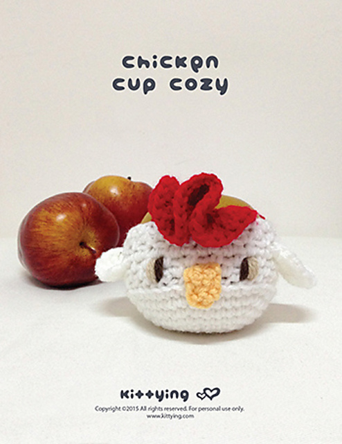 Chicken Apple and Cup Cozy