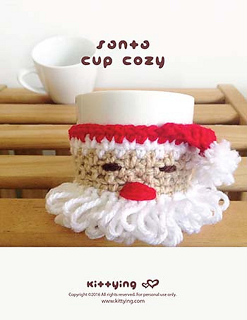 Santa Claus Cup Cozy