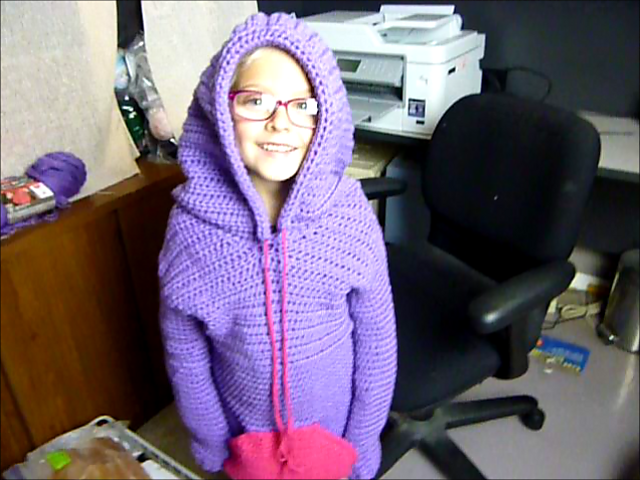 Dinosaur hooded sweater with spikes