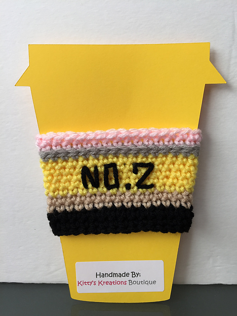 Pencil Coffee Cozy