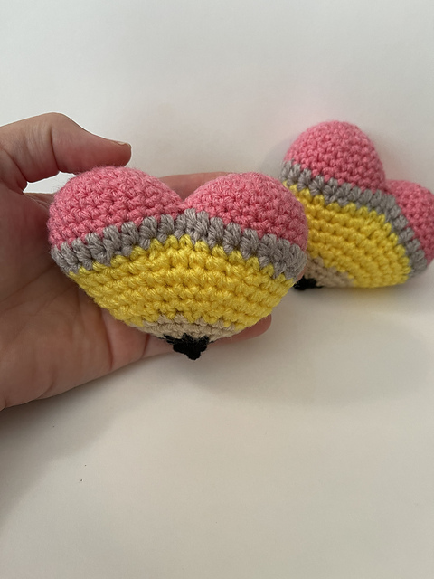 Stuffed Pencil Heart