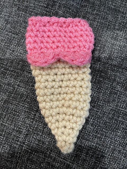 Waffle Cone Freezer Pop Cozy