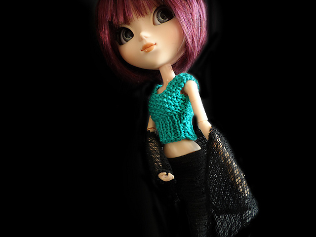Pullip Pattern Ravelry: back to school top - pullip pattern by Naonu