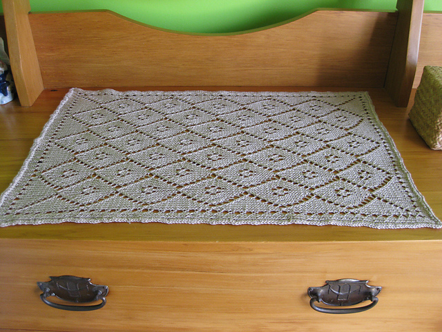 Celandine Design Tray Cloth,Lunch Mat,Chair Back