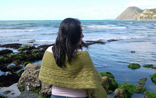 Ulva Lactuca shawl