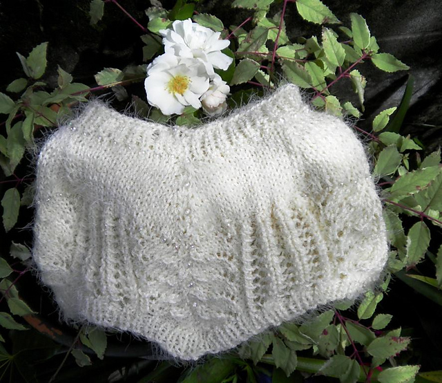 Laura Frost Flower Poncho