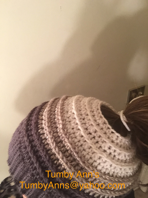 Winter Dance Pony Tail Hat