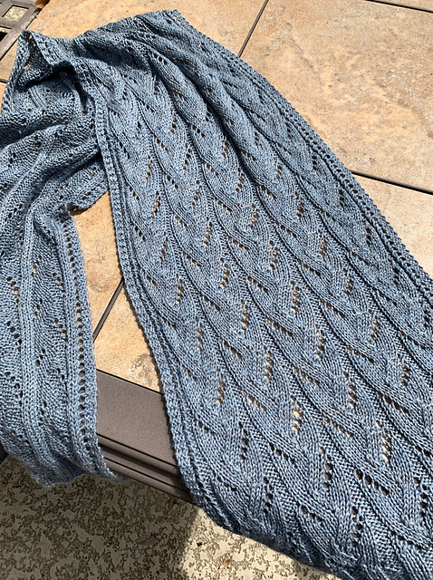 Faux Braid Scarf or Wrap