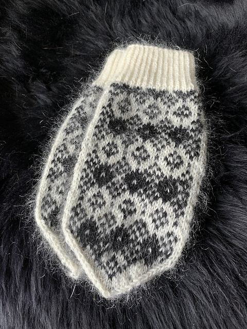 Staseligvott Mohair/ Staseligmitt Mohair