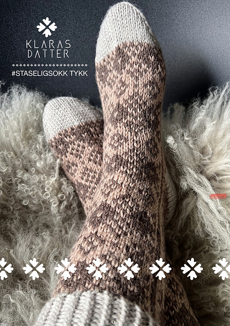 Staseligsokk Tykk/Statelysock Thick