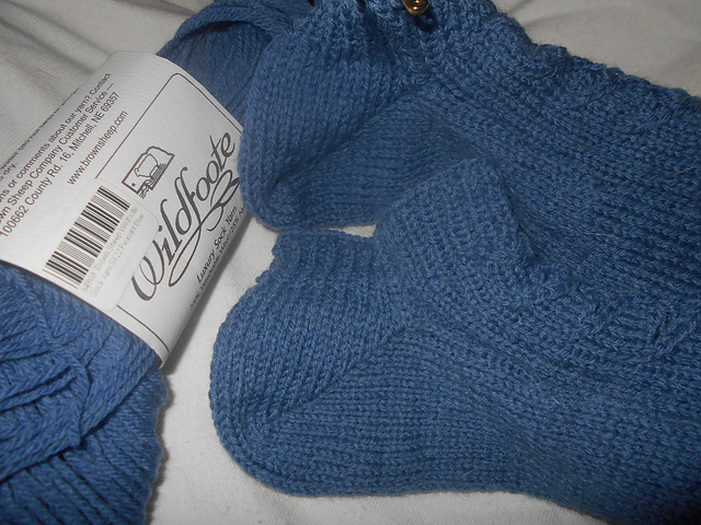 2 Needle Sweetheart socklet