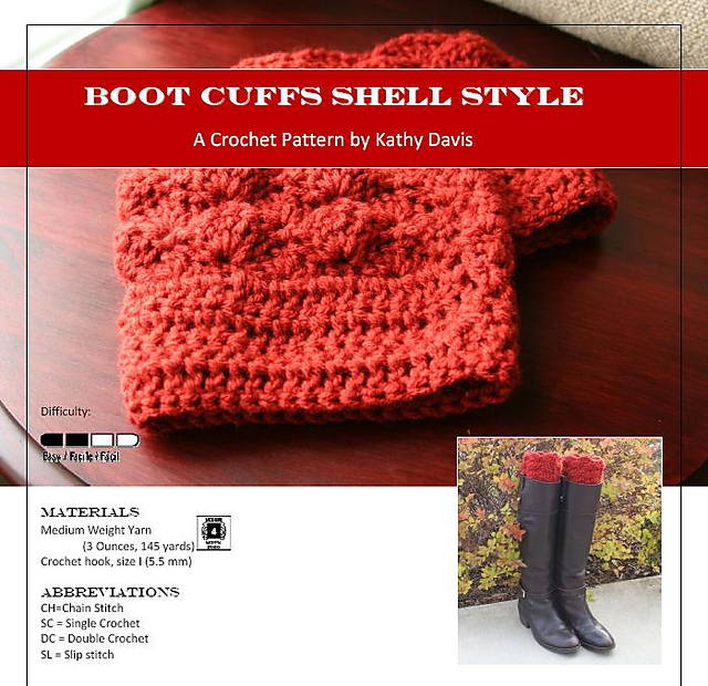 Boot Cuffs Shell Style