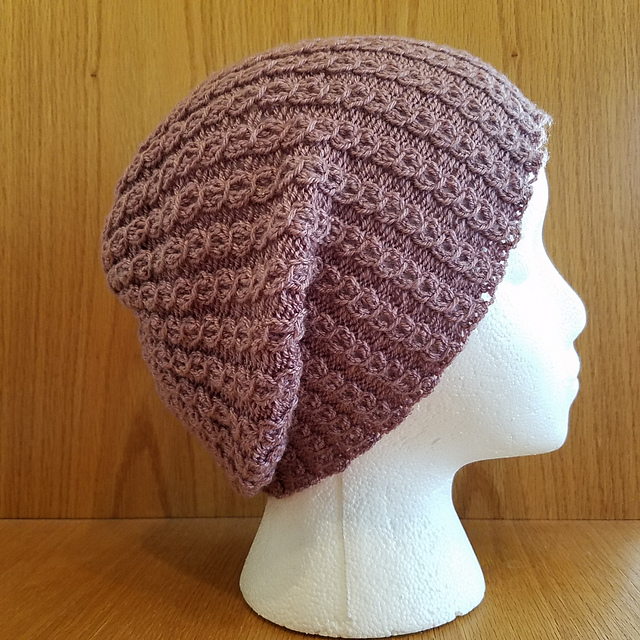 Shaylah Mock Cable Slouchy Hat