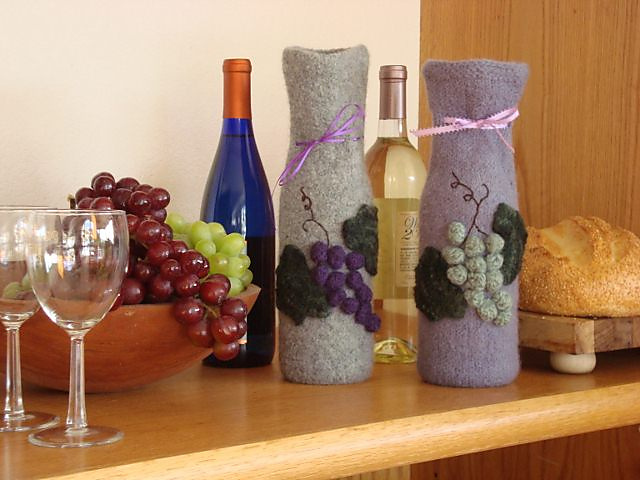 Grapes of Wrap Wine Cozy
