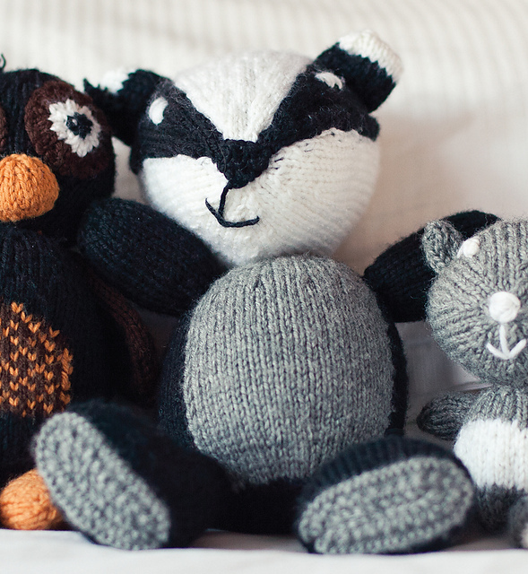 Woodland Pals: Benjamin Badger