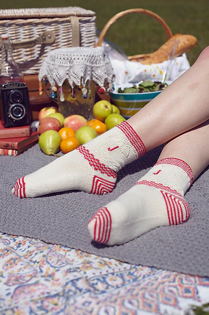 Strawberries & Cream Socks