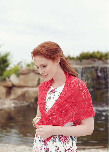Redbud Shawl