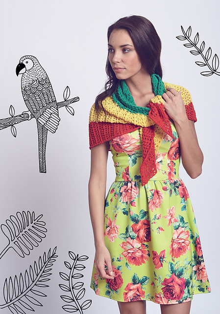Macaw Shawl