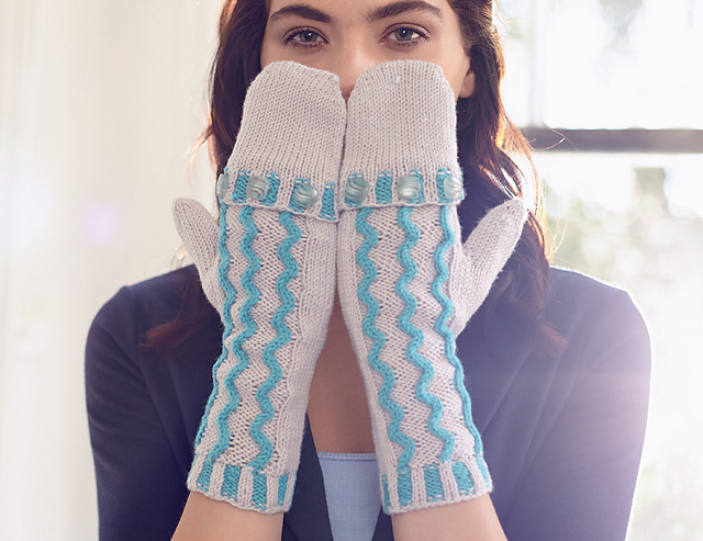 Foggy Day Mitts