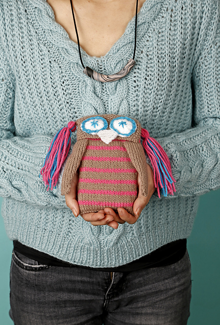 Little Owl Hot Pouch Holder