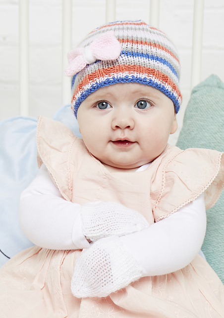 Stripy Hat Set